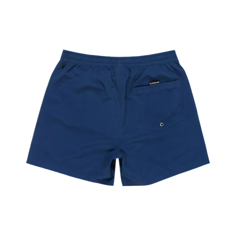 Quiksilver Everyday Solid Volley 15' Casual Shorts Men's Dark Blue-1
