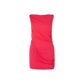 CHRISTOPHER ESBER Sleeveless Dress Women's Bright Pink