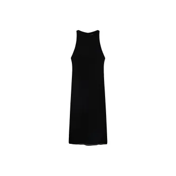 Massimo Dutti Sleeveless Dress Women's Black