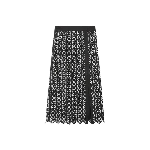 NINE WEST Casual Long Skirts Women's Black