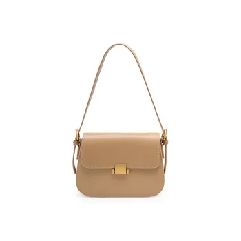 Bullrun Cow Leather Shoulder Bag Women's Caramel/Black/Apricot/Gray