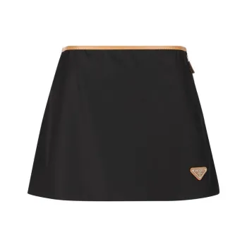 PRADA Casual Short Skirts Women's Black