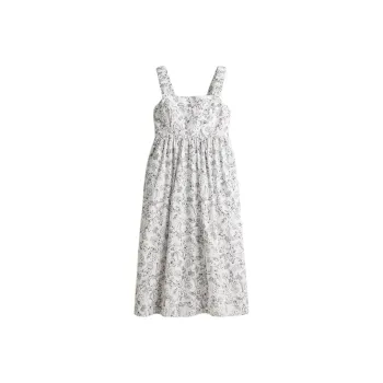 H&M Slip Dress Women's White/Floral