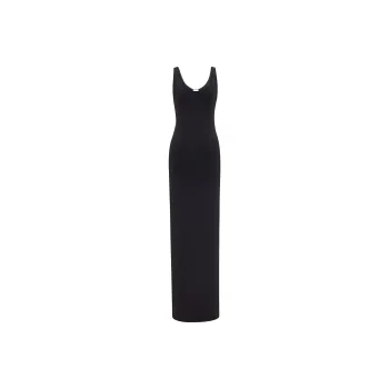 SAINT LAURENT Sleeveless Dress Women's Black