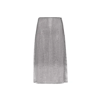 PRADA Casual Long Skirts Women's Silver