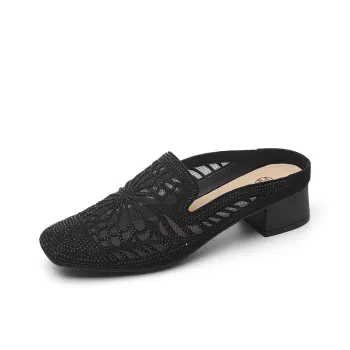 Cigna Rubber Sole Odor Resistant Closed Toe Slippers Women's
