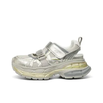 RED DRAGONFLY Slip Resistant, Abrasion Resistant, Height Increasing, Breathable Low Top Chunky Sneakers Women's