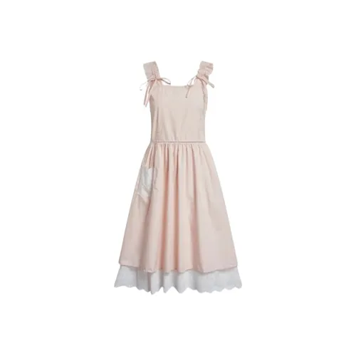 YGPRW Slip Dresses Women's Pink