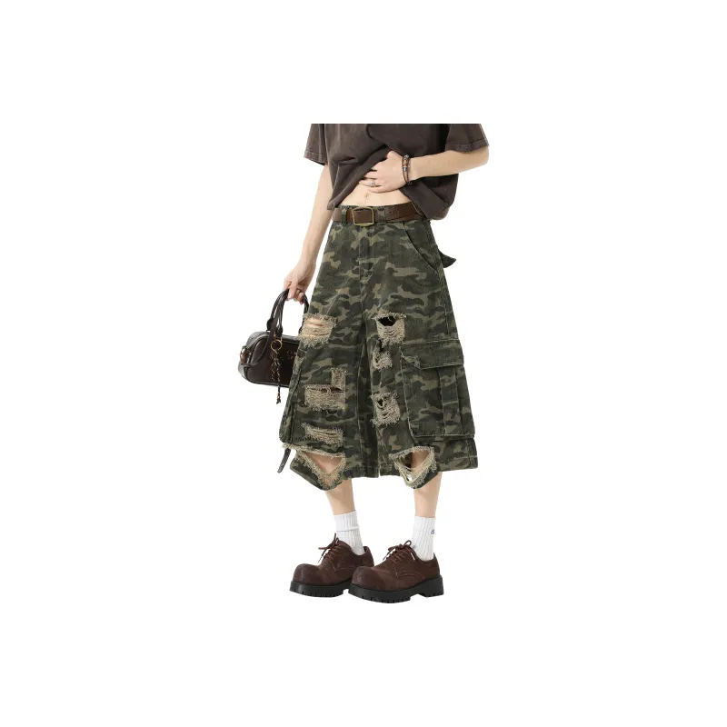 JUNGLE PANDA Cargo Shorts Unisex-0