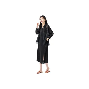 TERRE BLEUE Skirt Set Women's Black