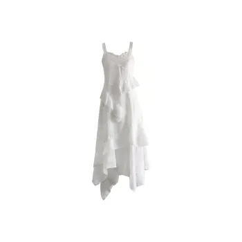 FLIM Slip Dresses Women's Jasmine White