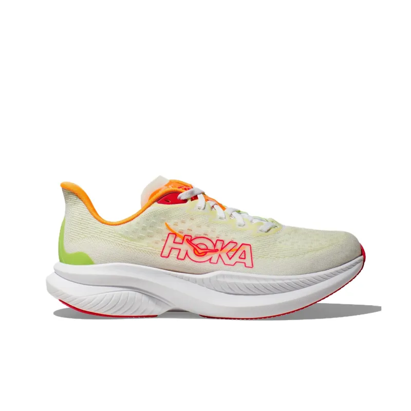 HOKA ONE ONE MACH 6 Cushioning, Wear Resistant Low Top Running Shoes Women's Green-1