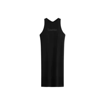 CALVIN KLEIN Sleeveless Dress Women's Space Black