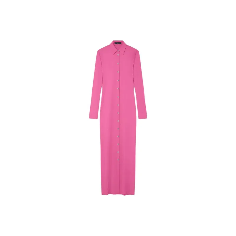 VERSACE Maxi Shirt Dress-0