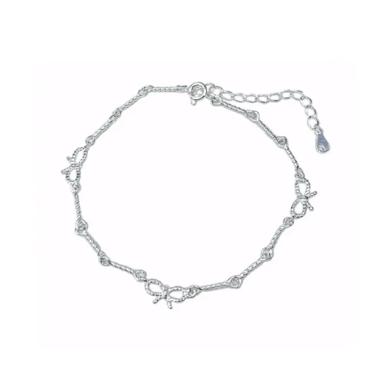 KwOnline 925 Sterling Silver Bracelets Women's-0