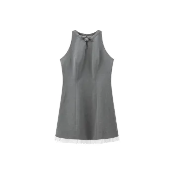 LEDIN Sleeveless Dress Women's Lunar Rock Gray