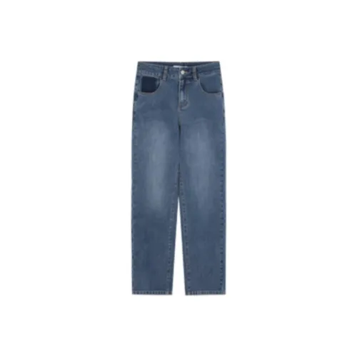 Mo Han Yi Mei Jeans Women's Dark Blue