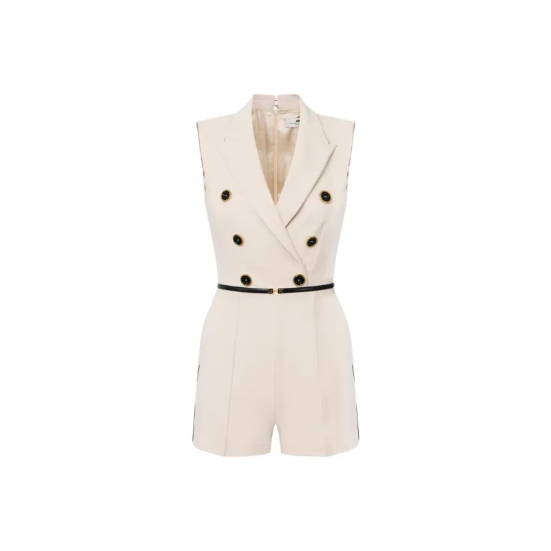Elisabetta Franchi Double Breasted Jumpsuit-0