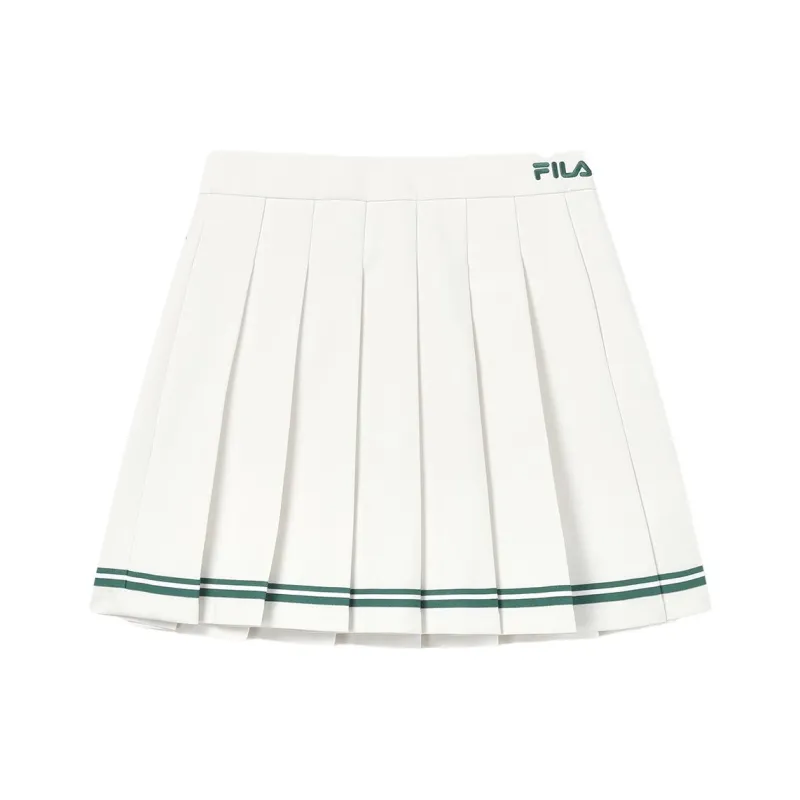 FILA ORIGINALE Casual Short Skirts Women's Cloud White-0