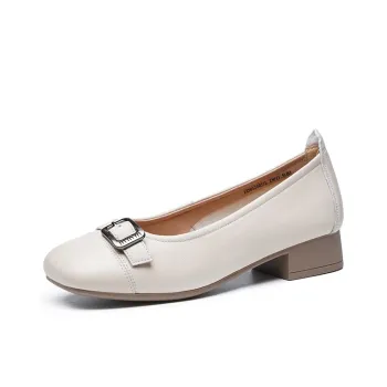 AOKANG Block Heel High Heels 4cm Women's