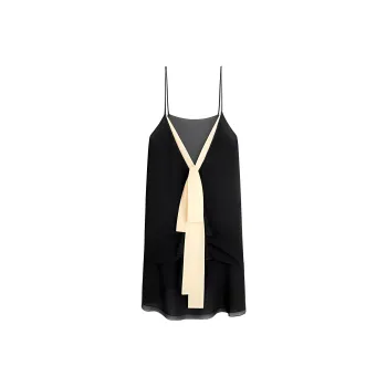 CELINE Bow Detailed Sleeveless Dress