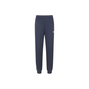 EMPORIO ARMANI EA7 SS25 Knitted Sweatpants Men's Marine Blue
