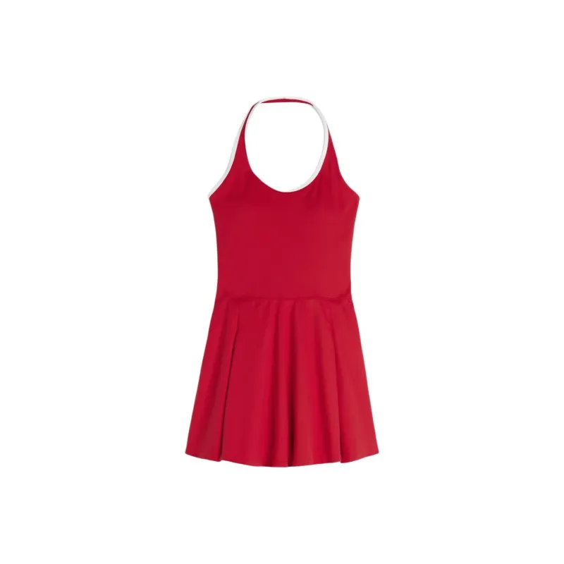Hollister Sleeveless Dress Women's Red-0