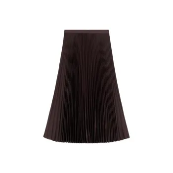 THEORY Casual Long Skirts Women's Dark Umber