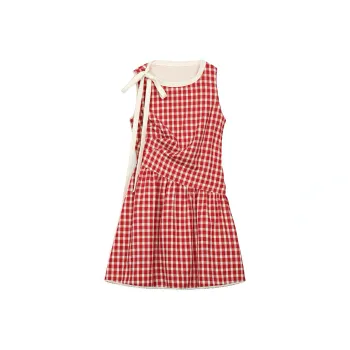 KYKW Sleeveless Dress Women's Red