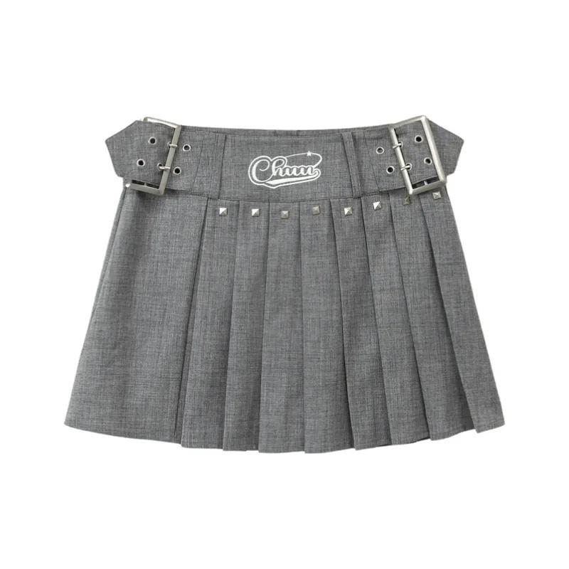 CHUU Casual Short Skirts Women's-3