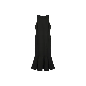 AHDO Slip Dresses Women's Black