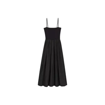 Maje Flared Maxi Dress
