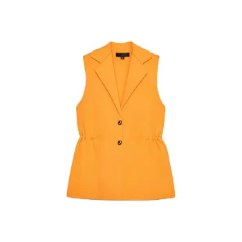 ZARA Tank Top Women's Orange Red