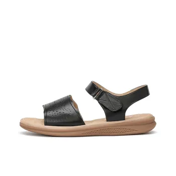 ZULIZ Mid Top Elderly Shoes Summer Style One Strap Sandals Women's