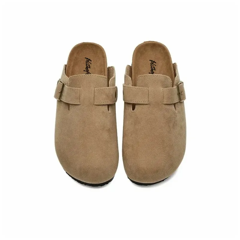ALI THE FOX Rubber Sole Abrasion Resistant Slip Resistant Closed Toe Slippers Unisex-5