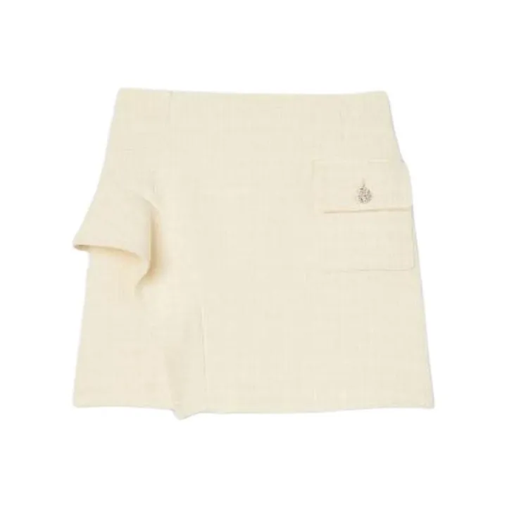 Sandro FW23 Sandro Casual Short Skirts Women's White-0