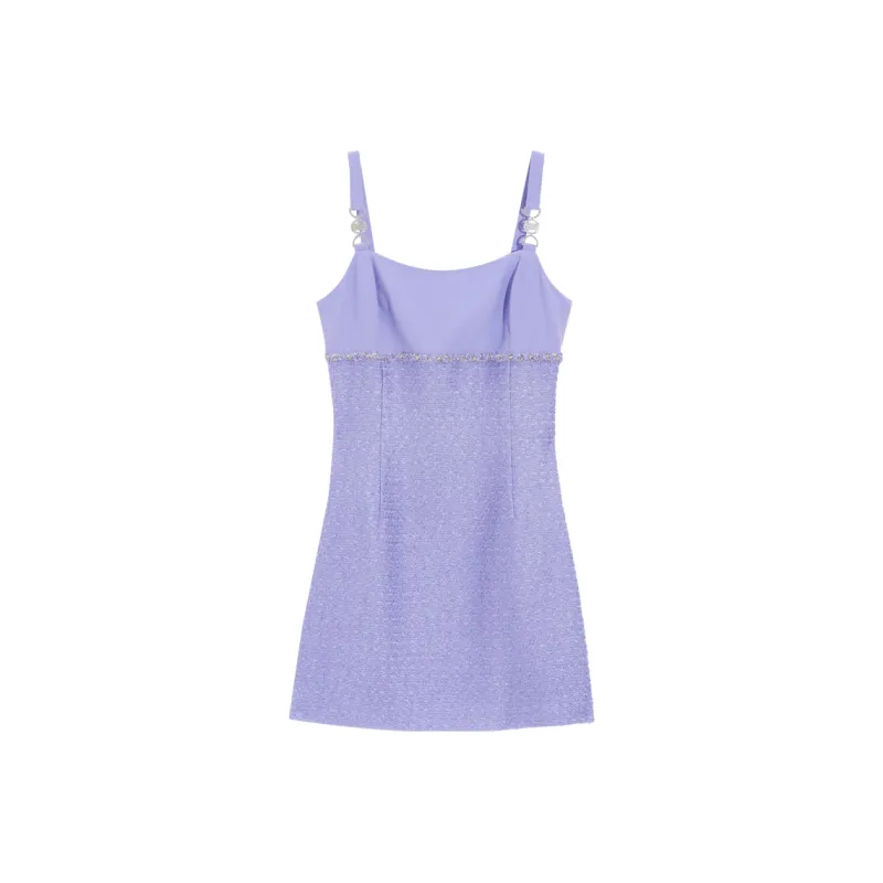 Bebe SS24 Slip Dress Women's Purple-0