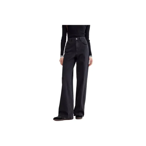 A21 Jeans Women's Black Gray