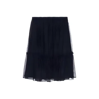 GUCCI Casual Long Skirt Women's Black