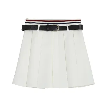Snbl Casual Short Skirts Women's White