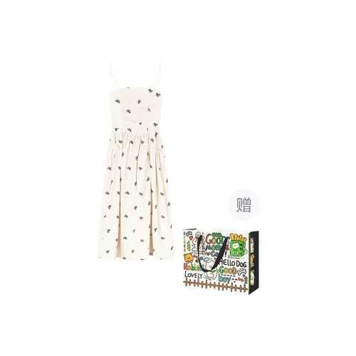 Dippanis Slip Dress Women's Apricot