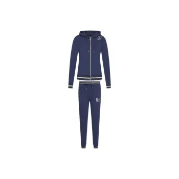 EMPORIO ARMANI EA7 SS23 Casual Suit Women's Marine Blue