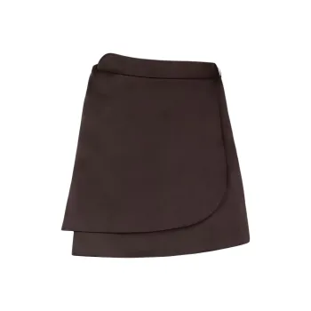 FENDI Casual Short Skirts Women's Brown