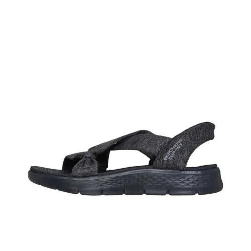 Skechers Go Walk Fle Beach Sandals Women's Dark Gray