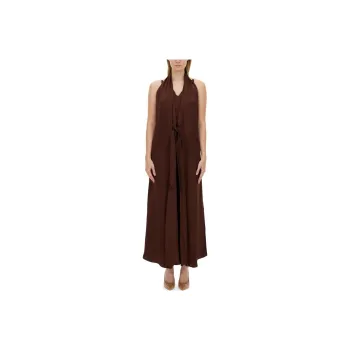 Alysi Halterneck Sleeveless Maxi Dress