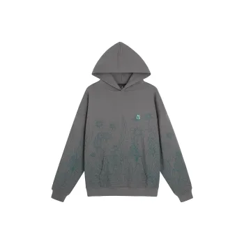 Magn Lens Sweatshirts Men Gray