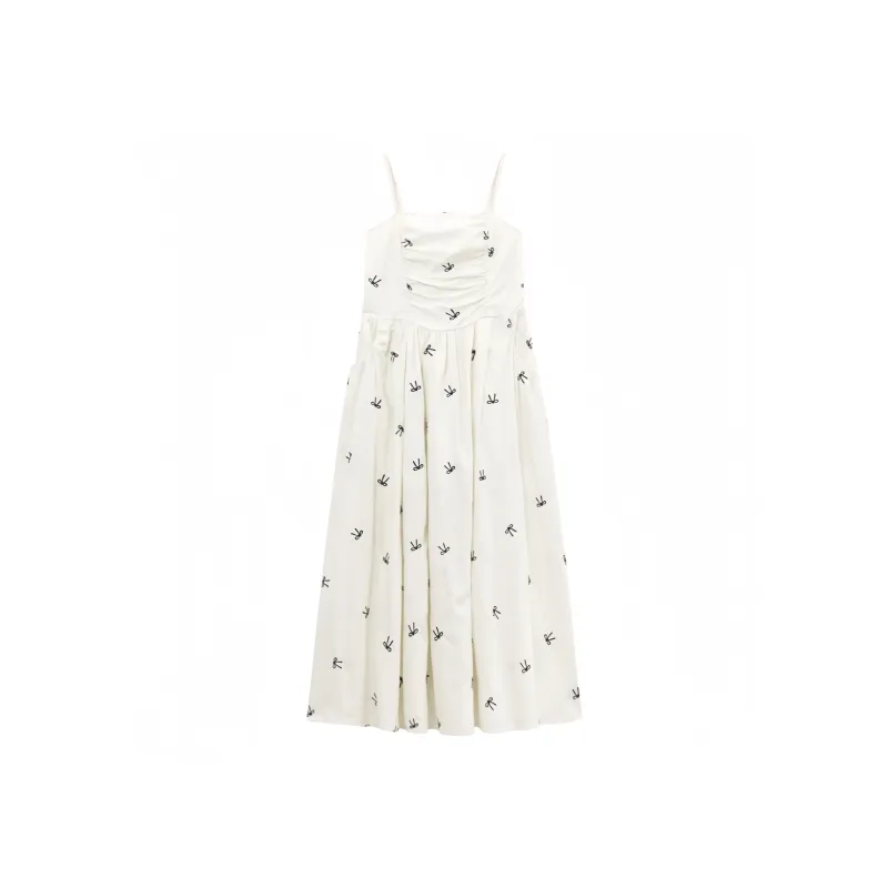 MIMOSA CHUR Slip Dress Women's White-0