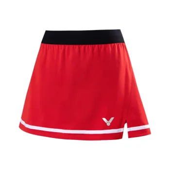 VICTOR Casual Short Skirts Women's Danish Red
