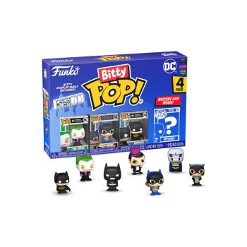 Funko DC Collection Joker 4 Pack Set Chibi Figures