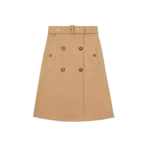 Burberry Cotton Gabardine Trench Coat